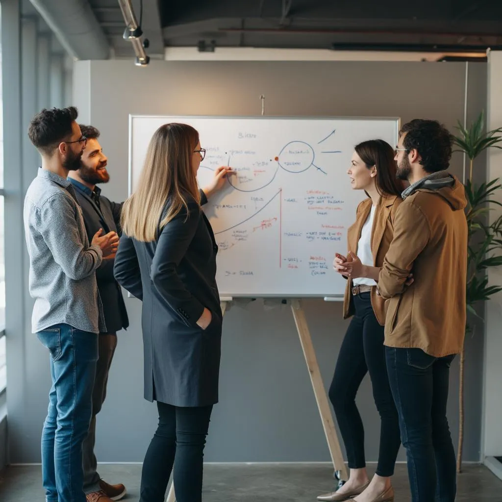 Equipo de InversorPro en sesión de estrategia